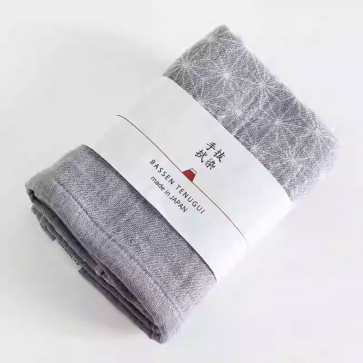 Serviette japonaise teinte à la main de Bassen Hankachi