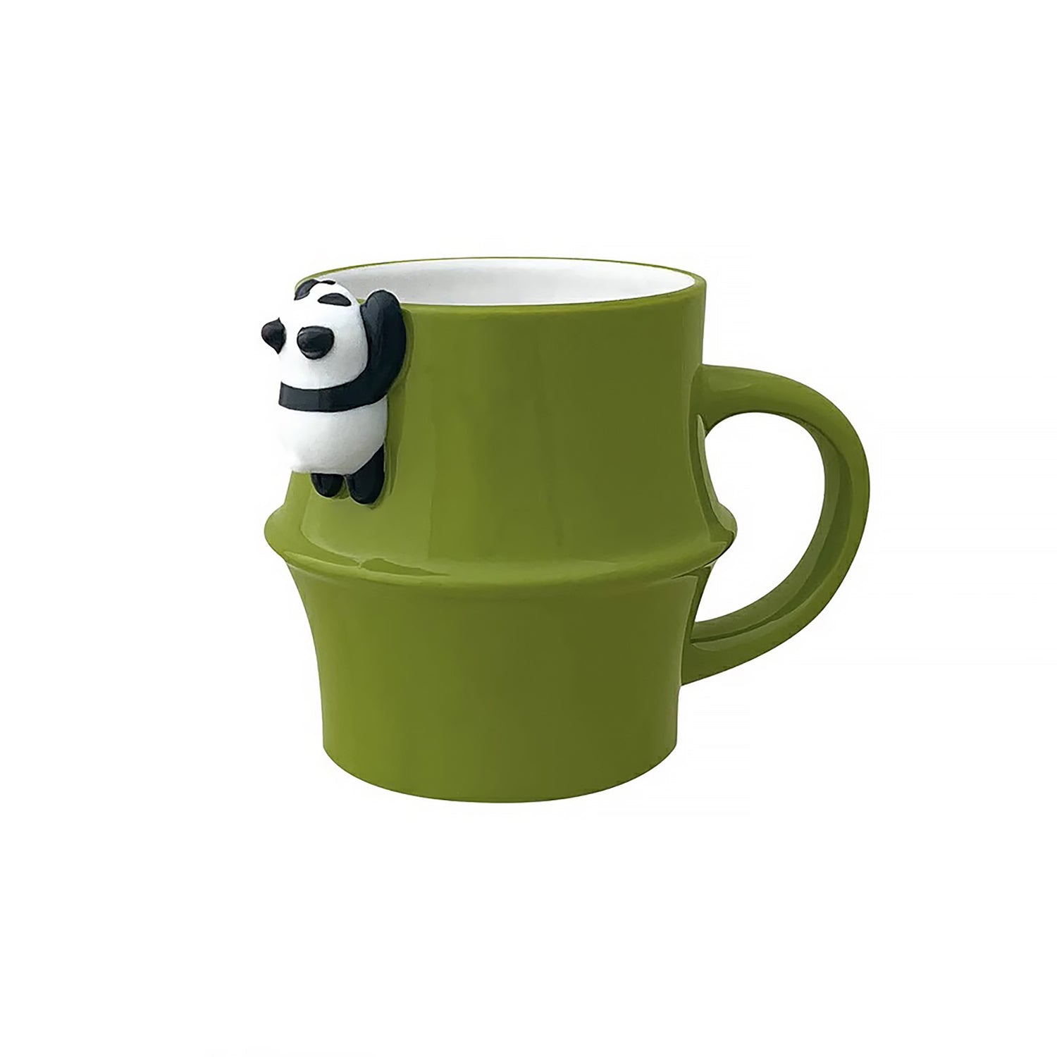 Mug en céramique en forme bambou