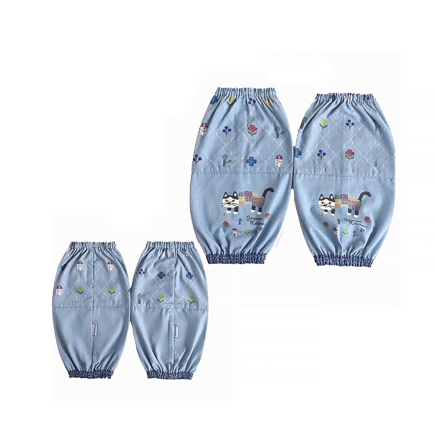 Tablier japonais avec motif chat Kusuguru