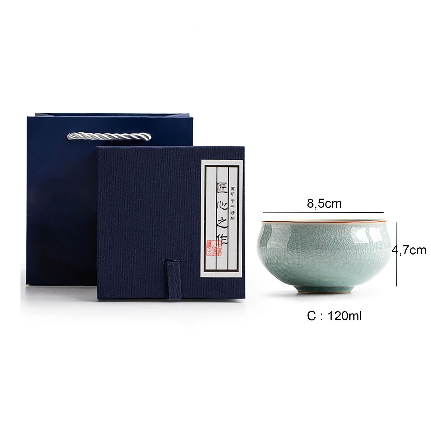 Tasse maître à thé en céladon de Ru