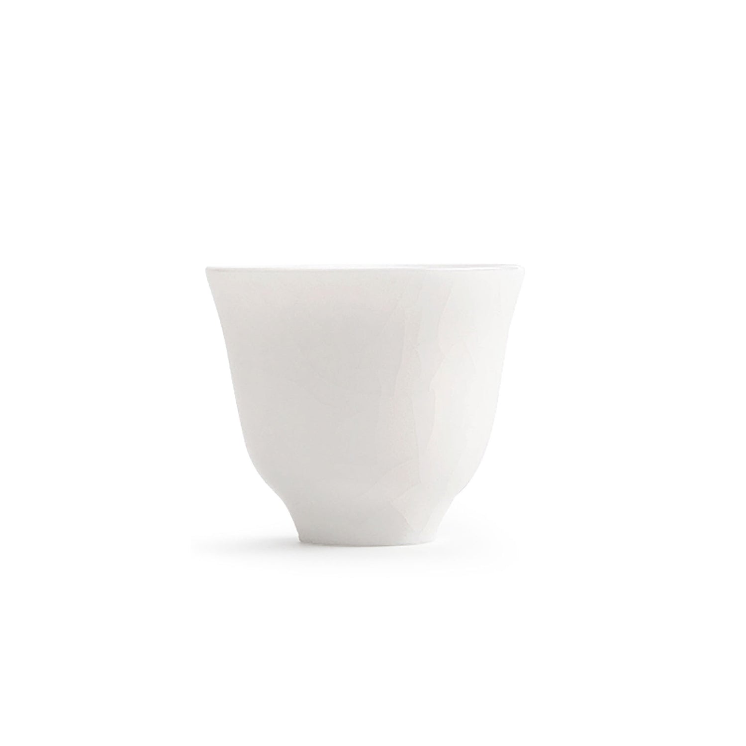 Tasse à thé en céladon Ru avec glaçure craquelée