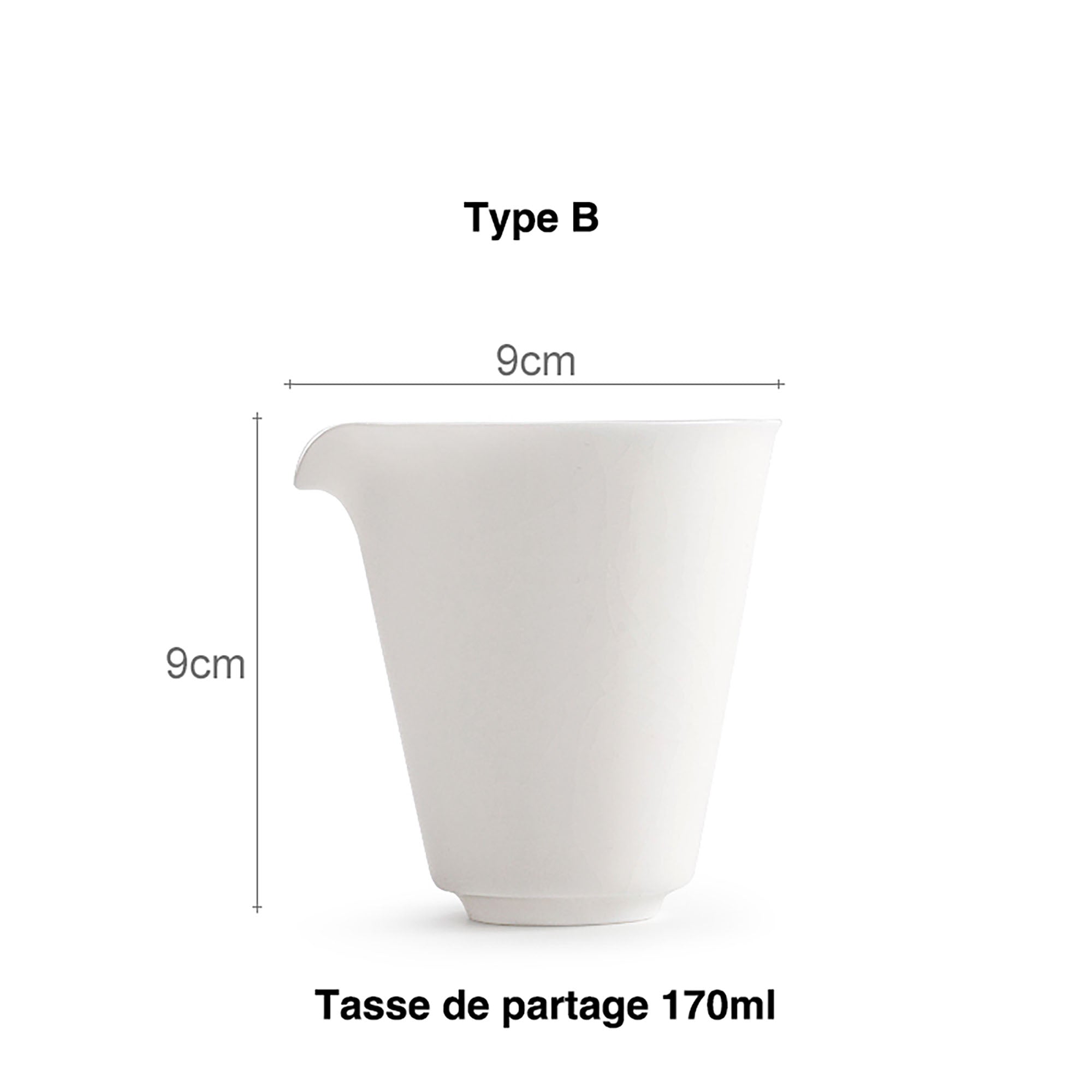 Tasse à thé en céladon Ru avec glaçure craquelée