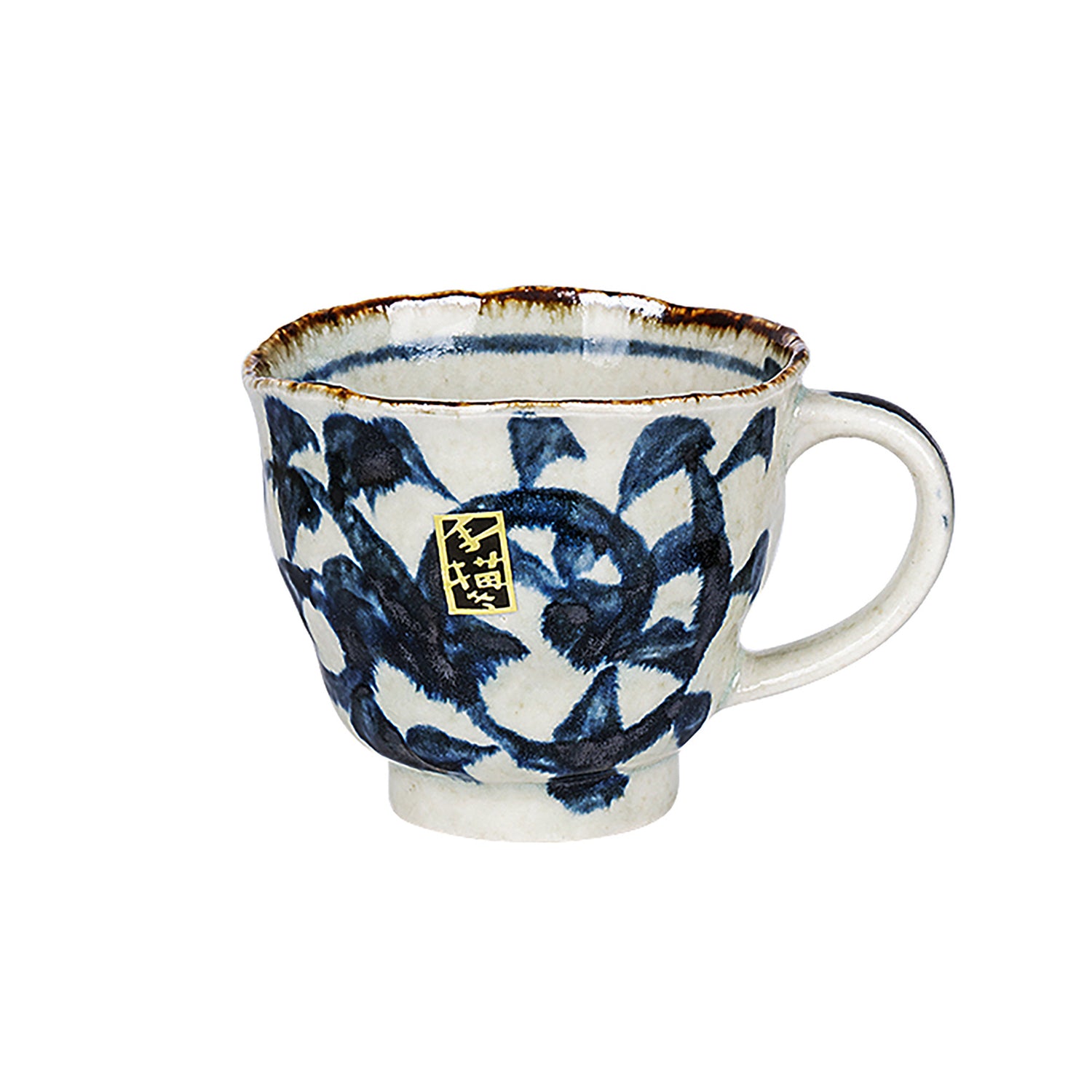 Mug vintage peint à la main