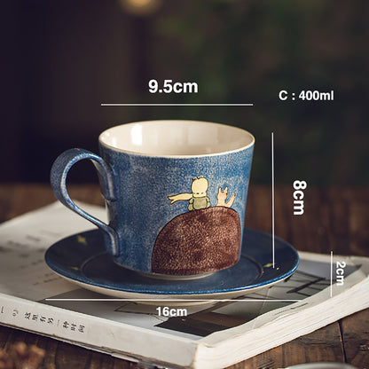 Tasse à café en porcelaine Le Petit Prince 