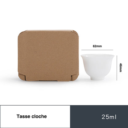 Tasse à thé Gongfu en porcelaine