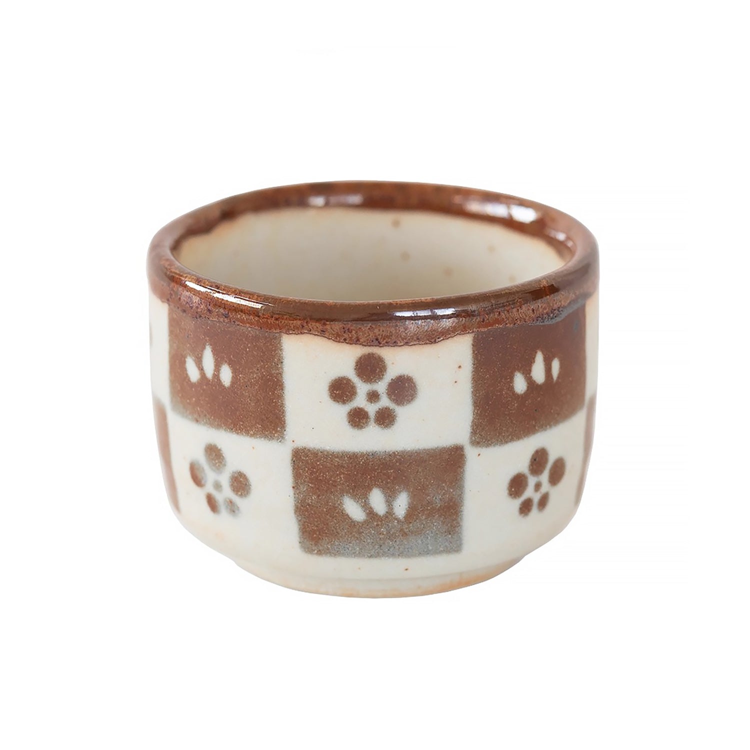 Tasse à thé ou saké en grès Minoyaki