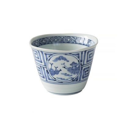 Tasse choko Hasami-yaki  peinte à la main