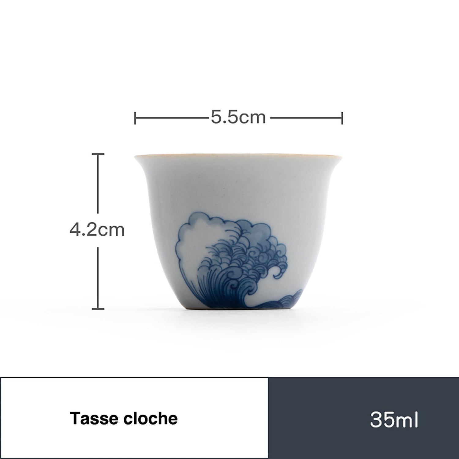 Tasse en céramique Écoute de la mer