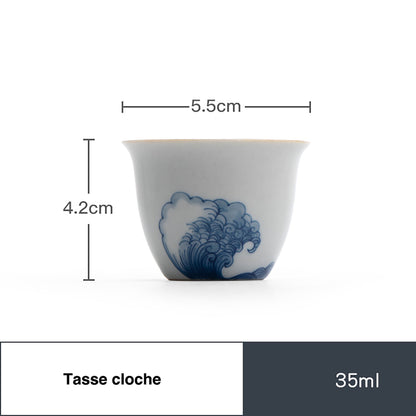 Tasse en céramique Écoute de la mer