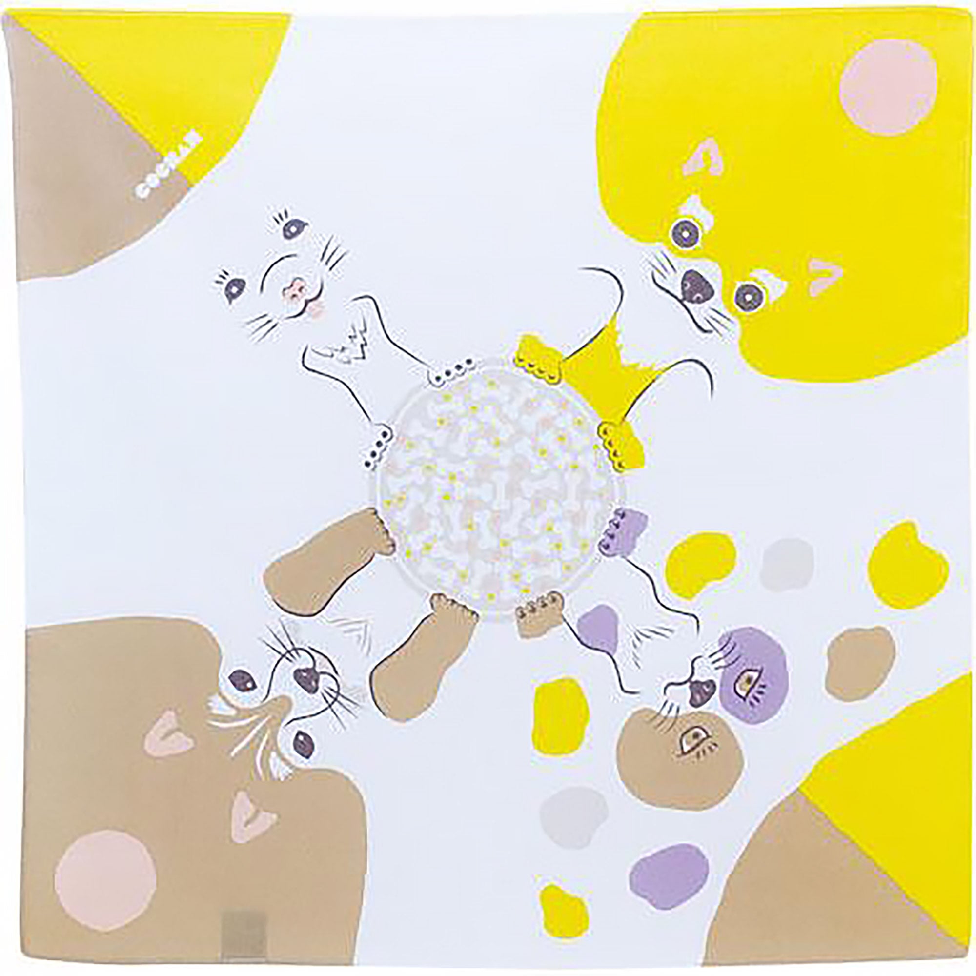 Furoshiki japonais en coton avec Design COCHAE