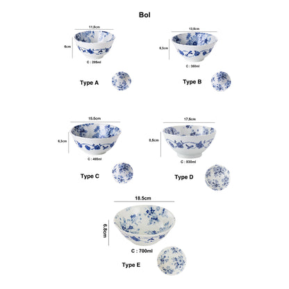 Ceramic tableware from Yutani JAPAN