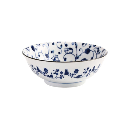 Ceramic Minoyaki Tableware with Cute Cats Pattern