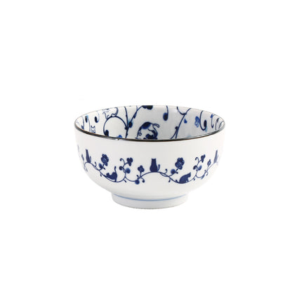 Ceramic Minoyaki Tableware with Cute Cats Pattern