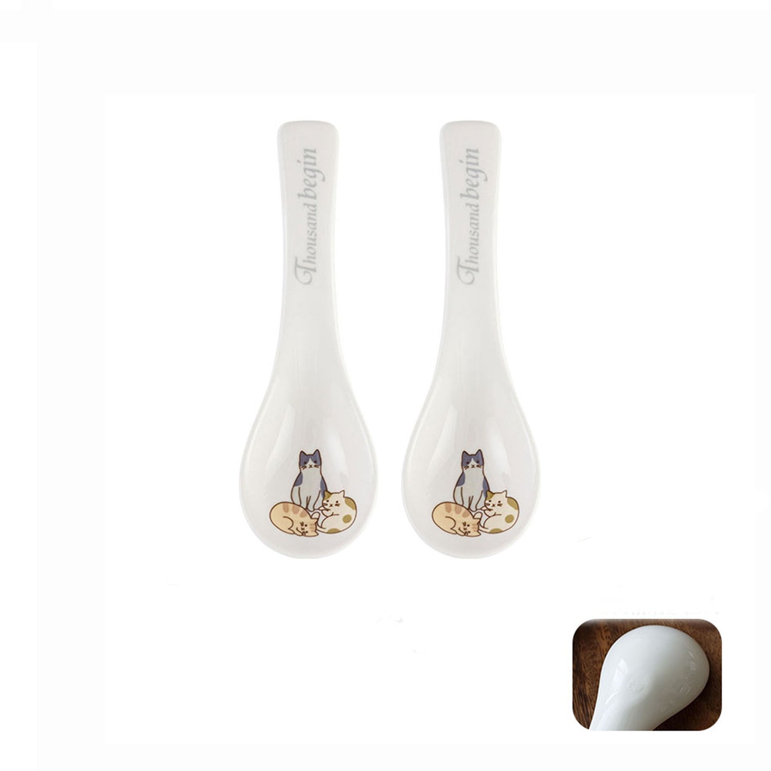 Tableware with adorable cat designs
