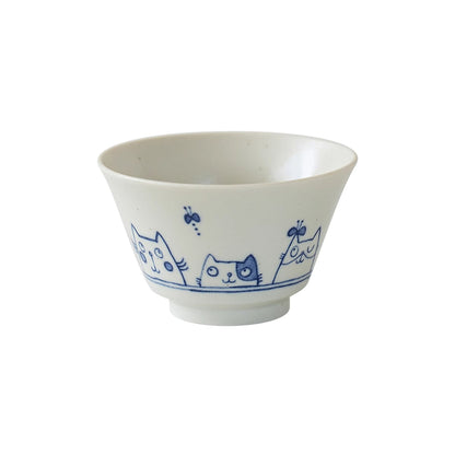 Minoyaki Tableware with &quot;Cats&