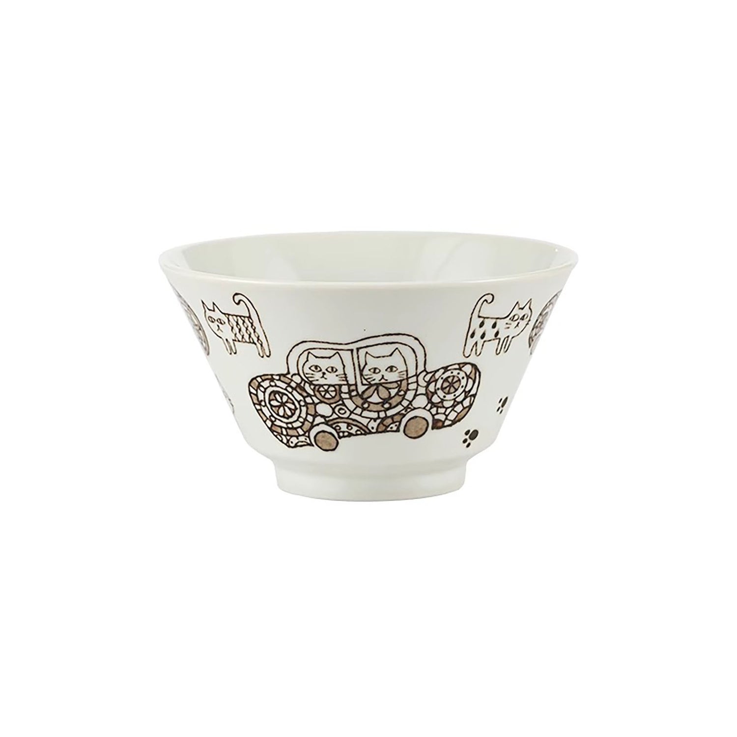 Minoyaki Tableware with &quot;Cats&