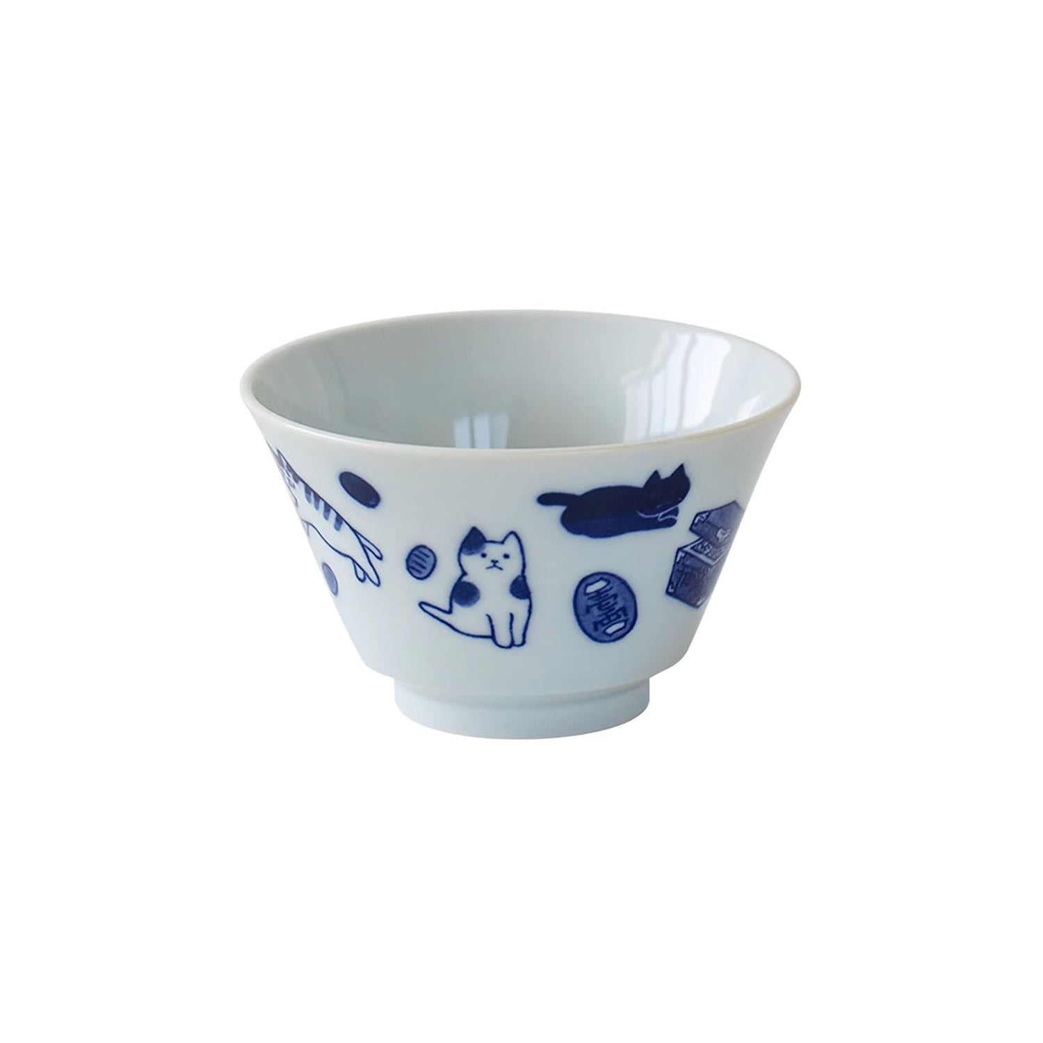 Minoyaki Tableware with &quot;Cats&