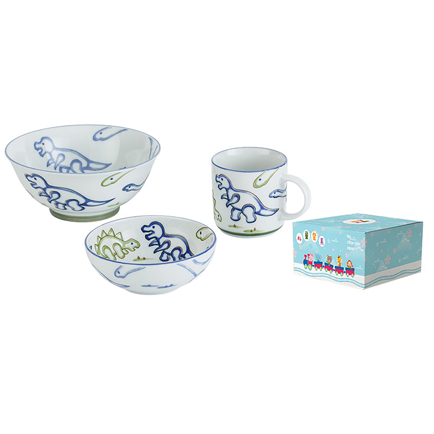 Tableware with cute Dinosaur design