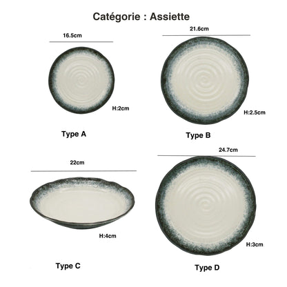 Japanese minimalist tableware