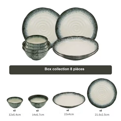 Japanese minimalist tableware