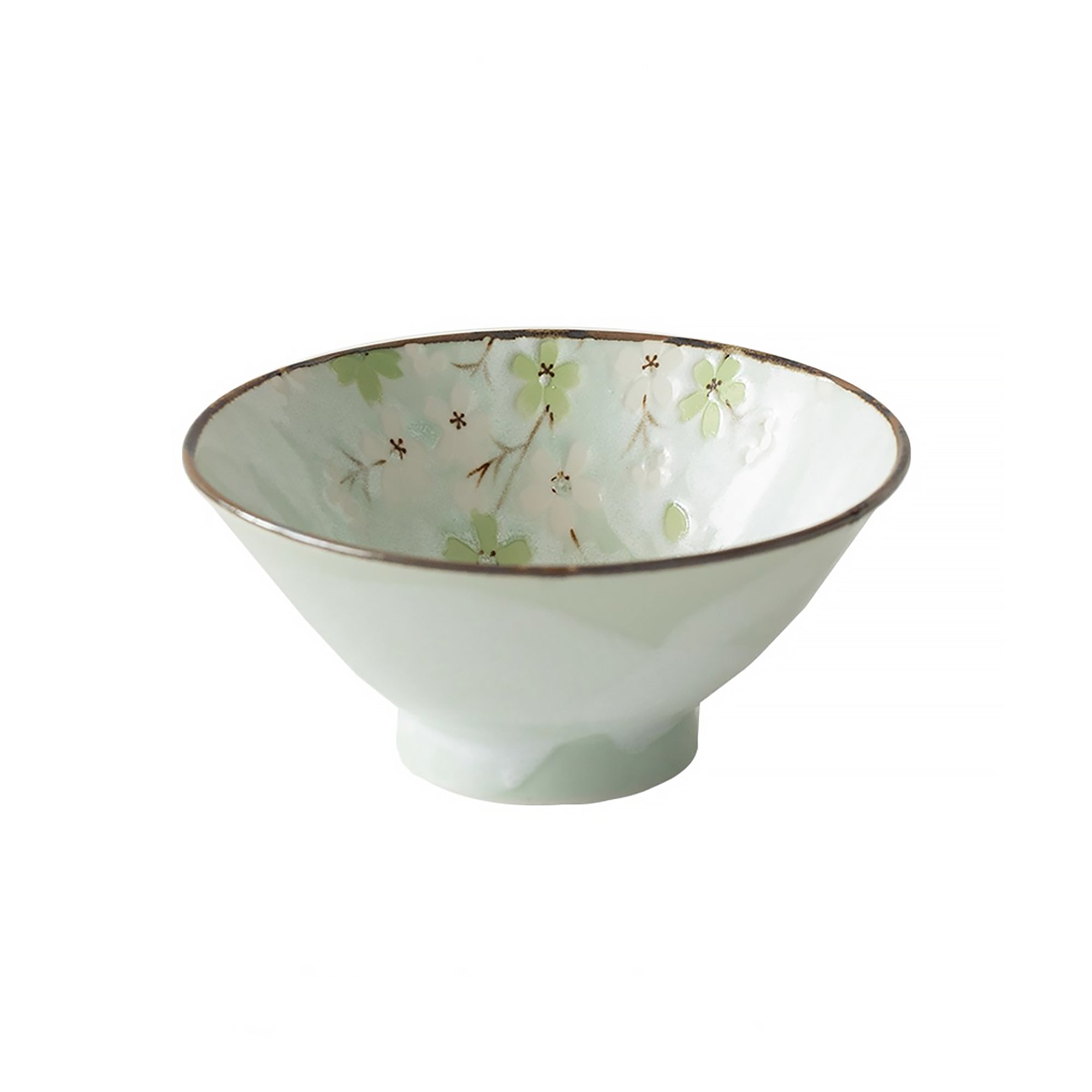 Vaisselle en céramique Minoyaki en Série Sakura d’automne