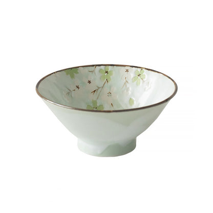 Vaisselle en céramique Minoyaki en Série Sakura d’automne