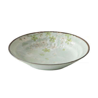 Vaisselle en céramique Minoyaki en Série Sakura d’automne
