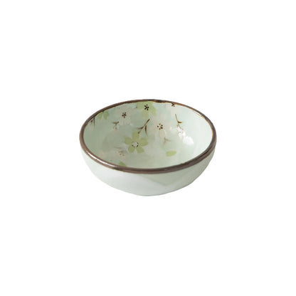 Vaisselle en céramique Minoyaki en Série Sakura d’automne