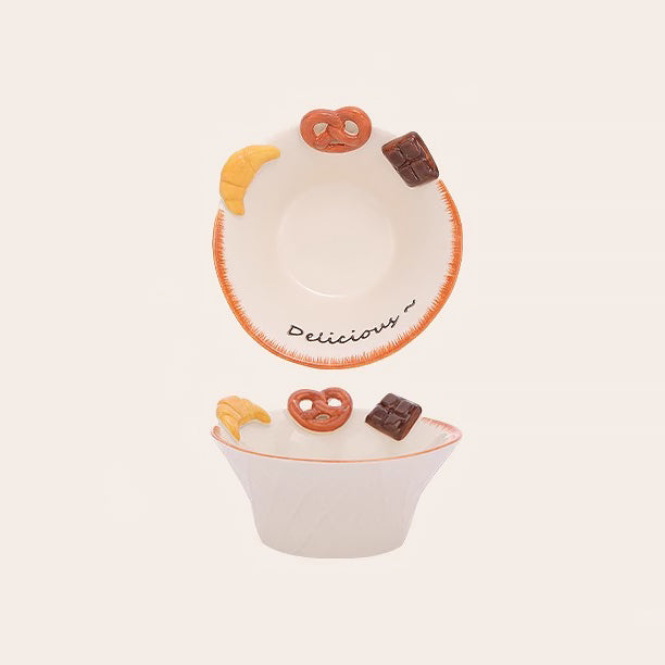 Vaisselle de petit-déjeuner en céramique