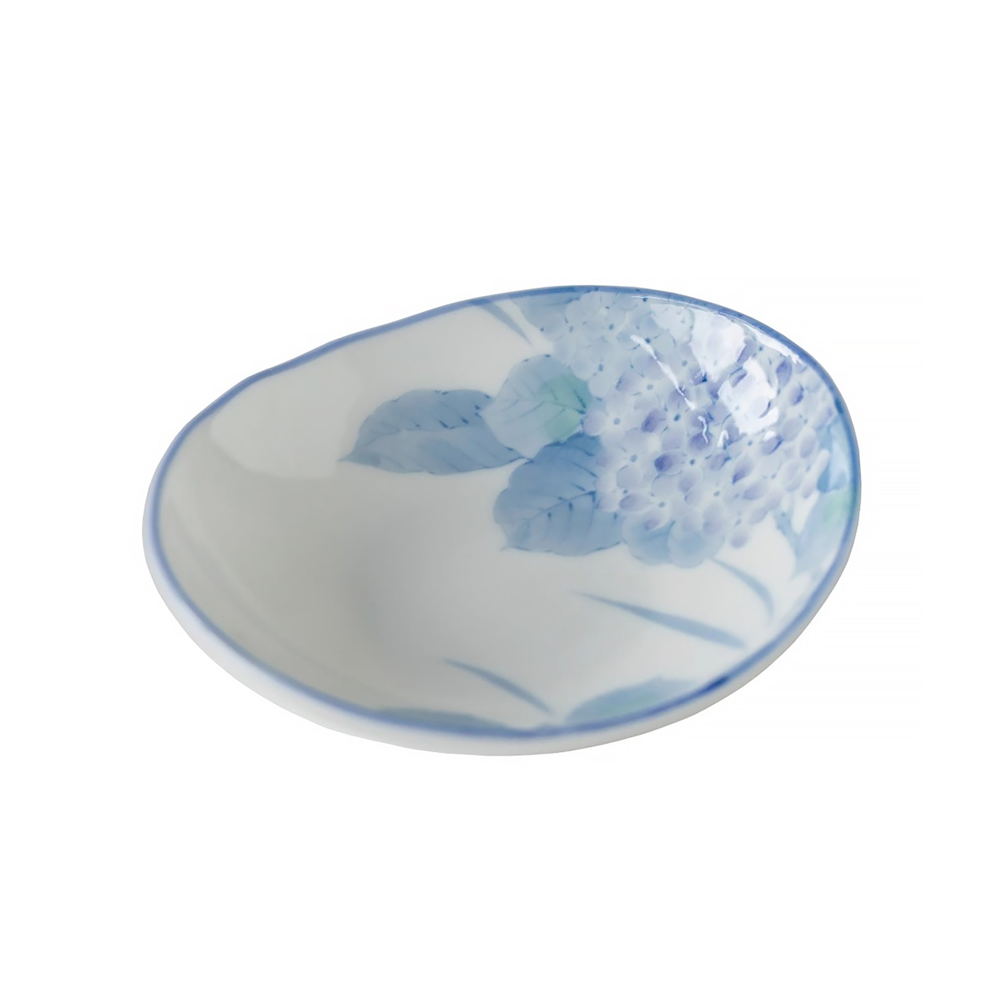 Vaisselle en porcelaine Minoyaki avec Motif hortensia