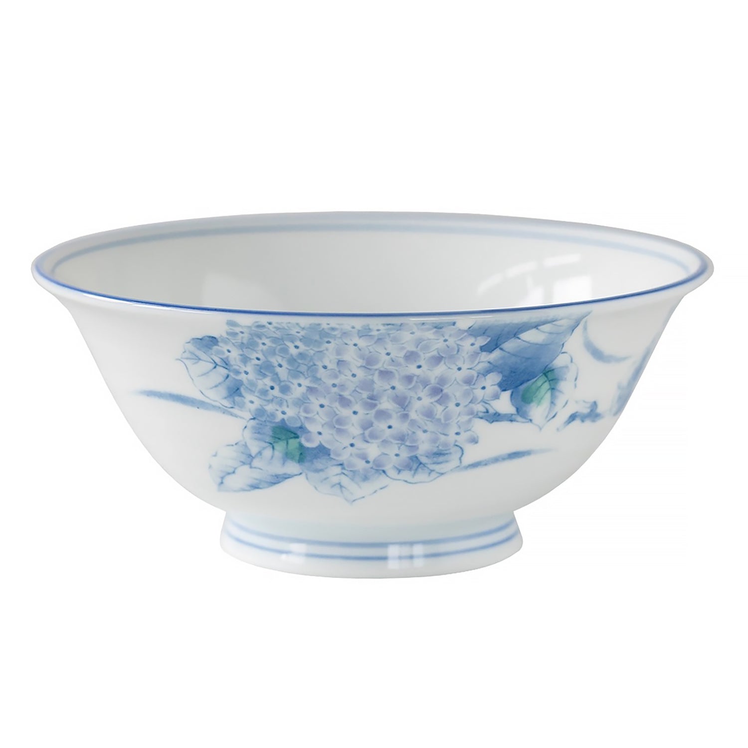 Vaisselle en porcelaine Minoyaki avec Motif hortensia