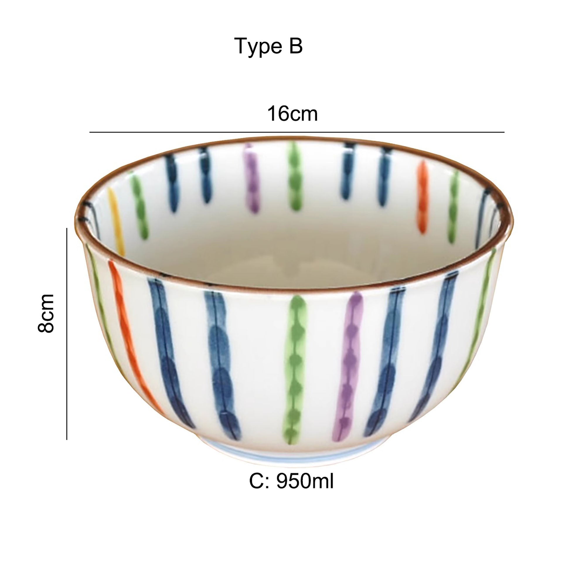 Vaisselle en Céramique Minoyaki avec Motif Tokusa