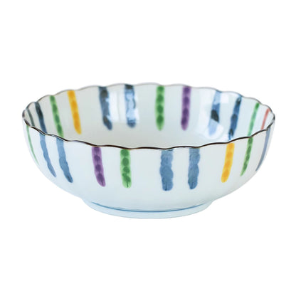 Minoyaki Ceramic Tableware with Tokusa Pattern