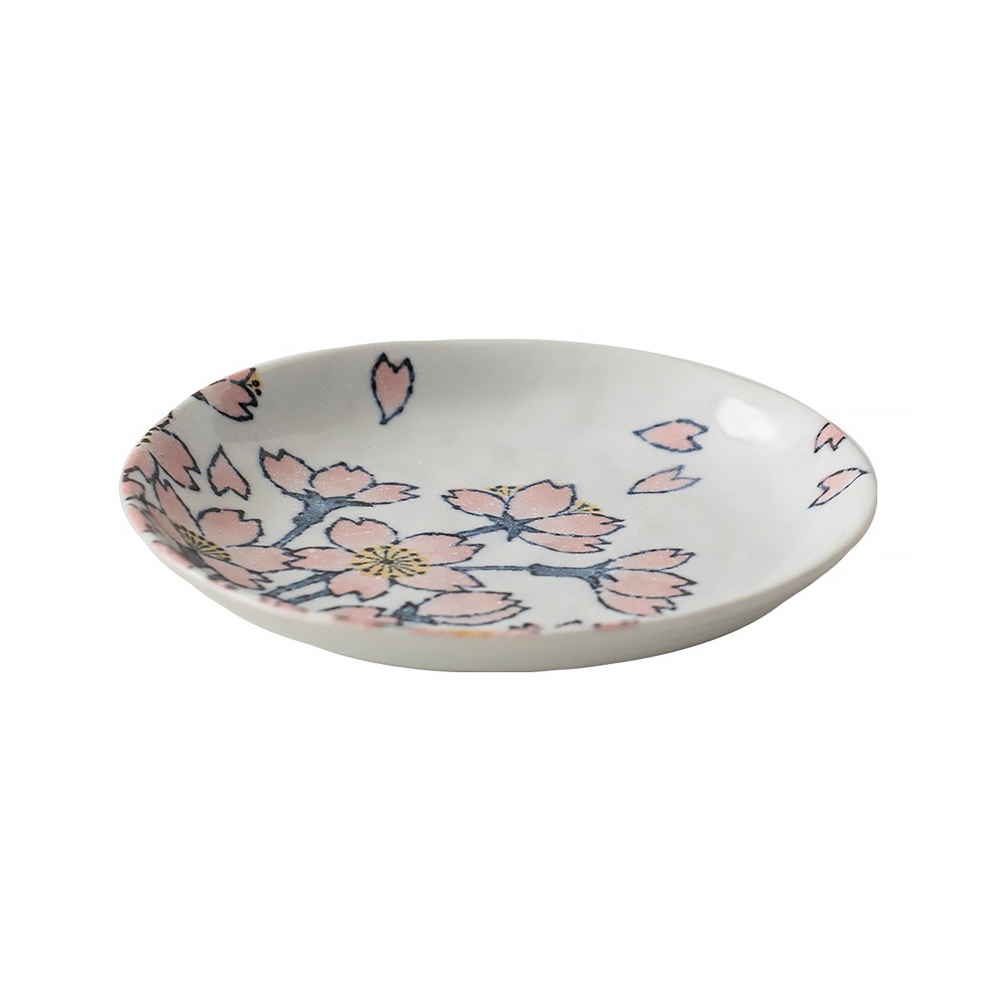Vaisselle Minoyaki avec motif sakura d&