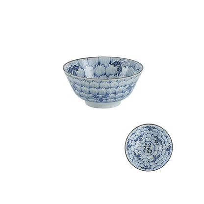Peony flower patterned tableware