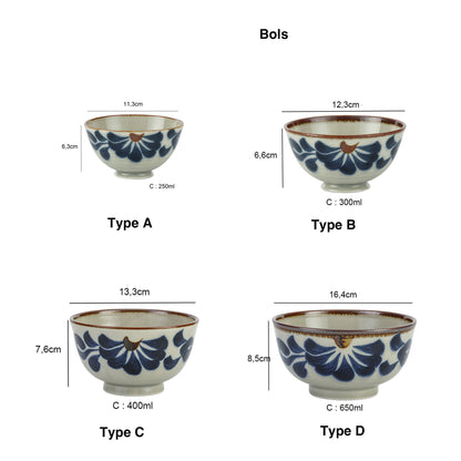 Karakusa-patterned tableware