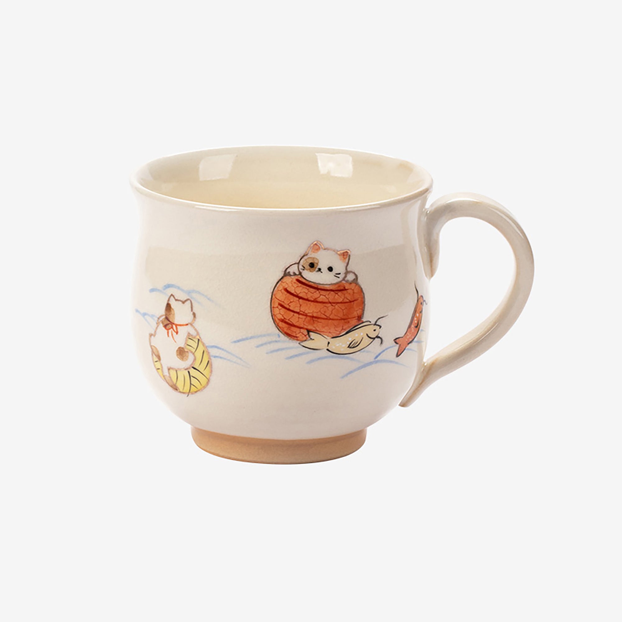 Mug en céramique "Kiyomizu-yaki" de l&