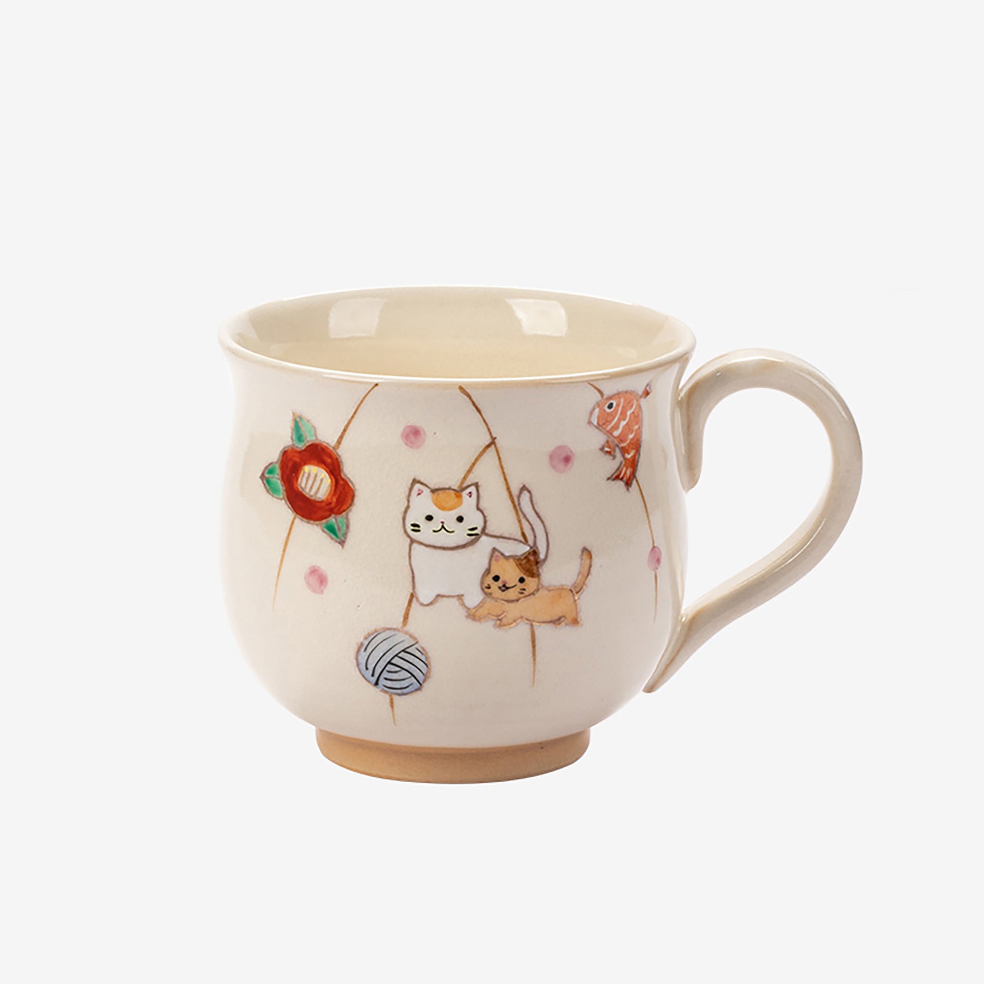 Mug en céramique "Kiyomizu-yaki" de l&