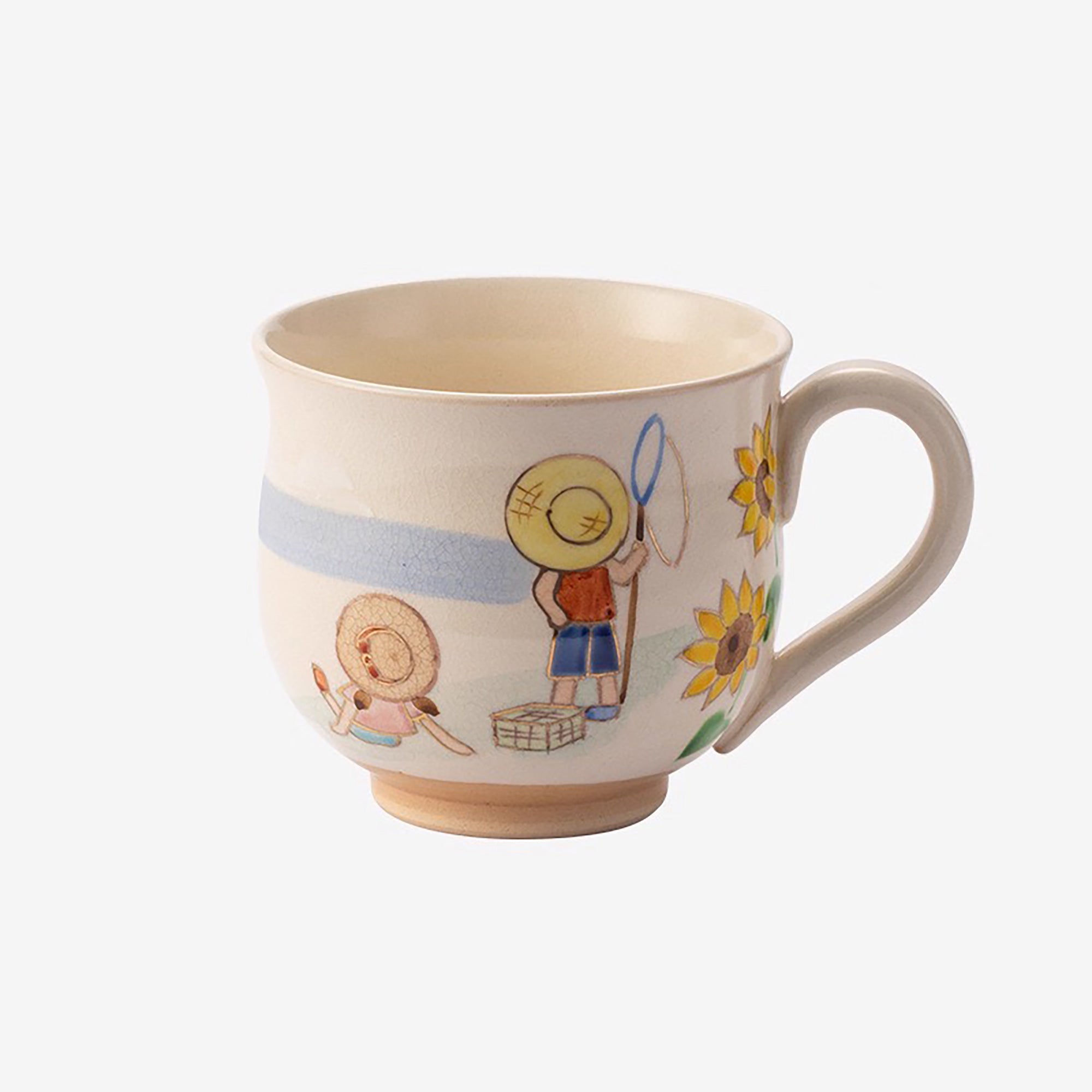 Mug en céramique "Kiyomizu-yaki" de l&