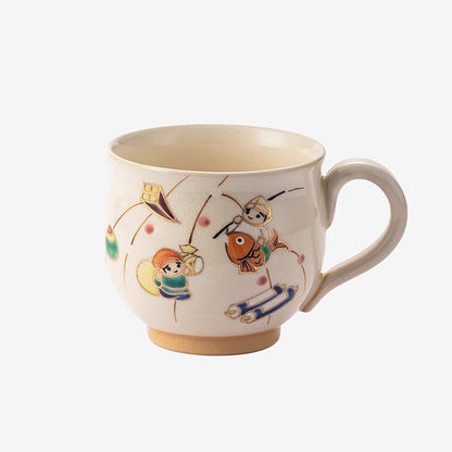 Mug en céramique &quot;Kiyomizu-yaki&quot; de l&