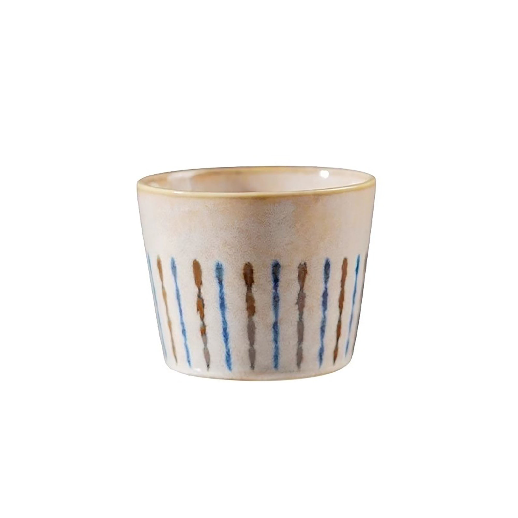 Tasse en céramique relief motif Okinawa 