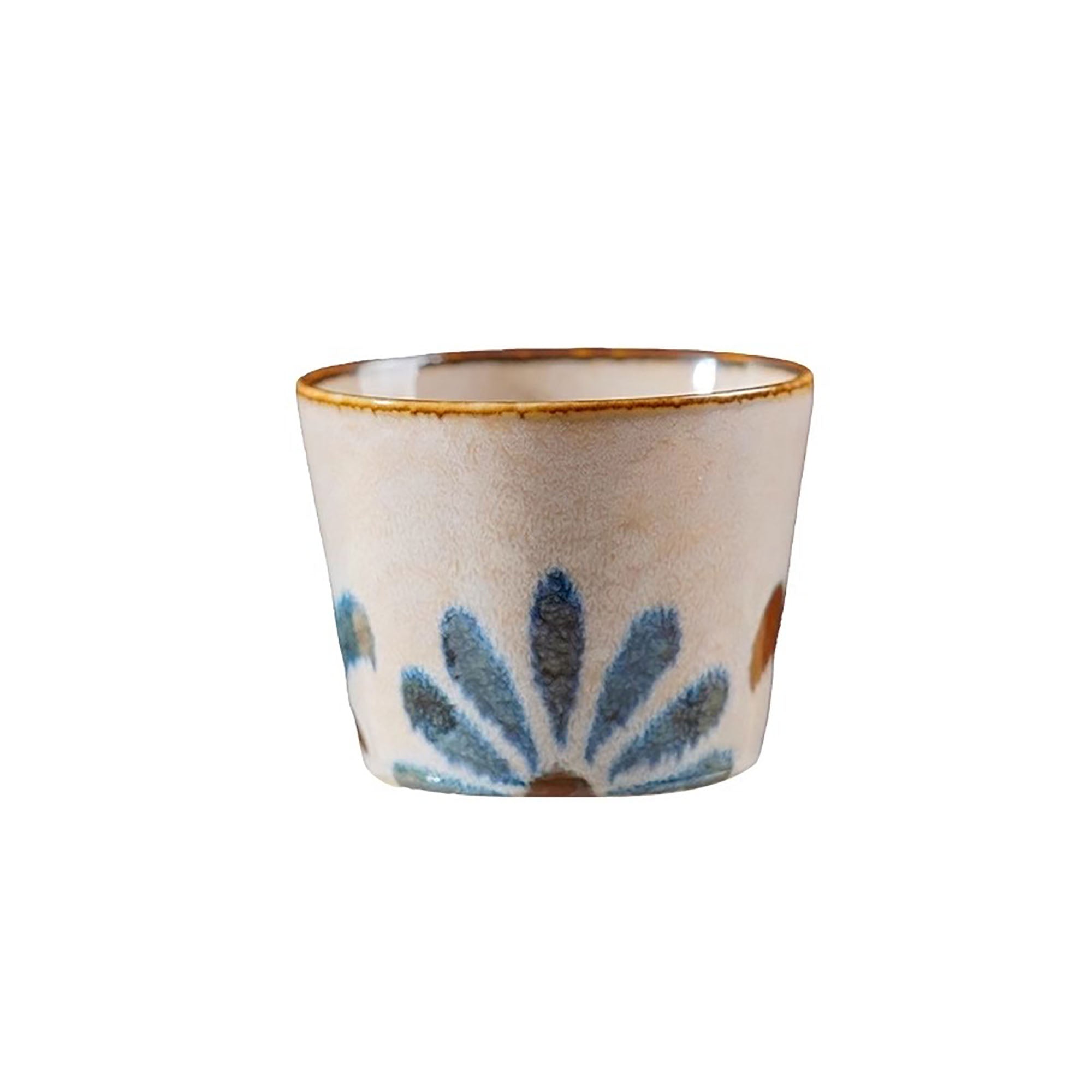 Tasse en céramique relief motif Okinawa 