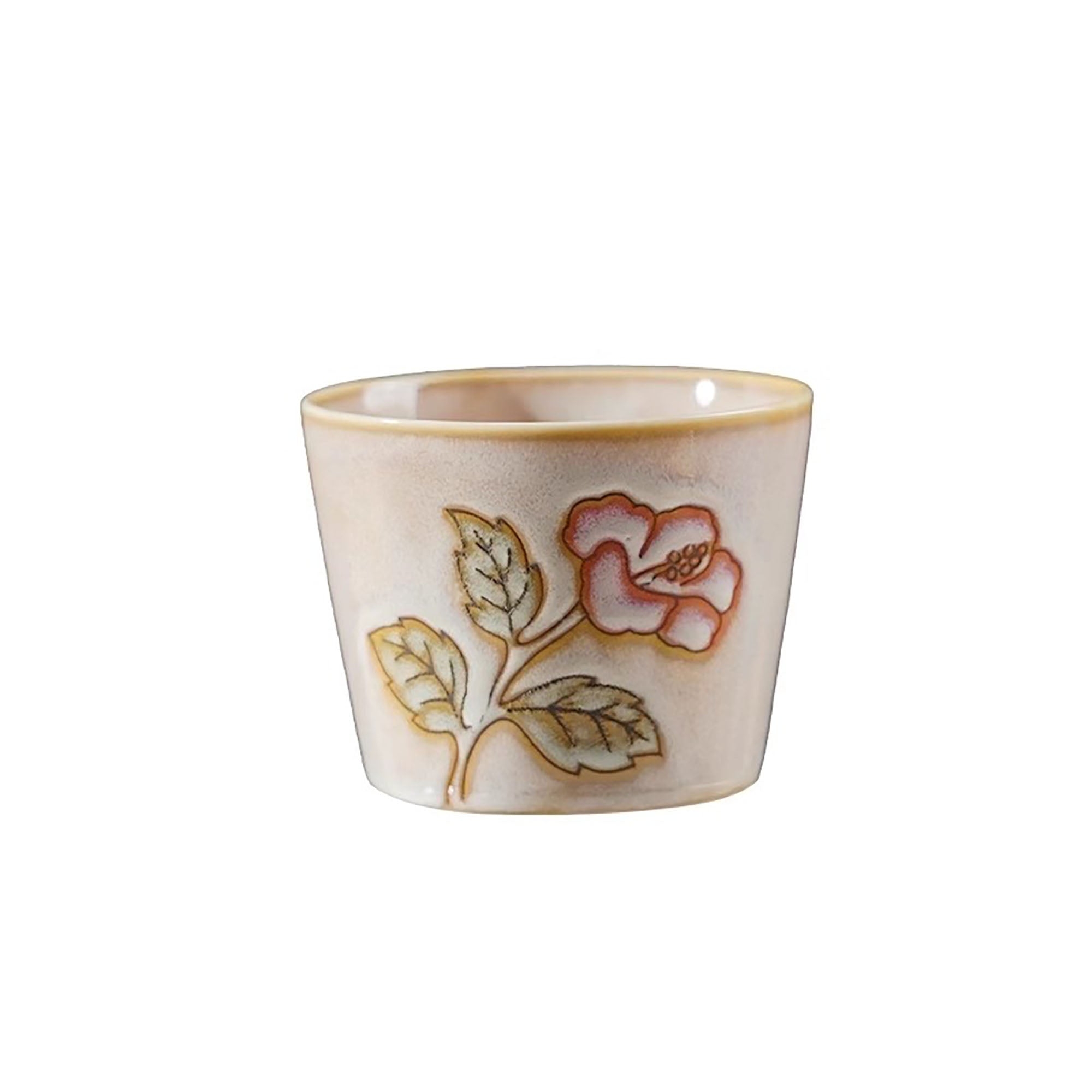 Tasse en céramique relief motif Okinawa 