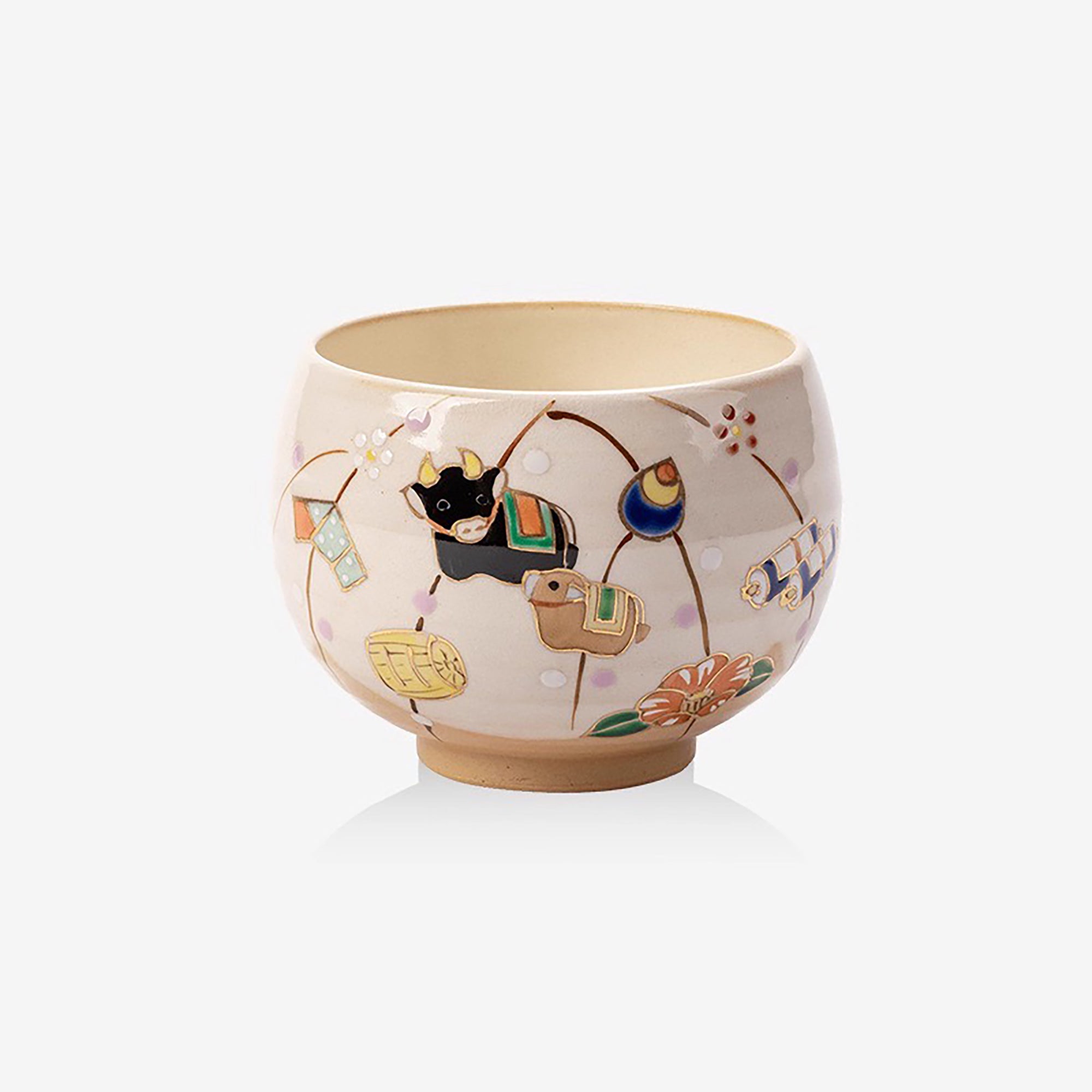 Mug en céramique "Kiyomizu-yaki" de l&
