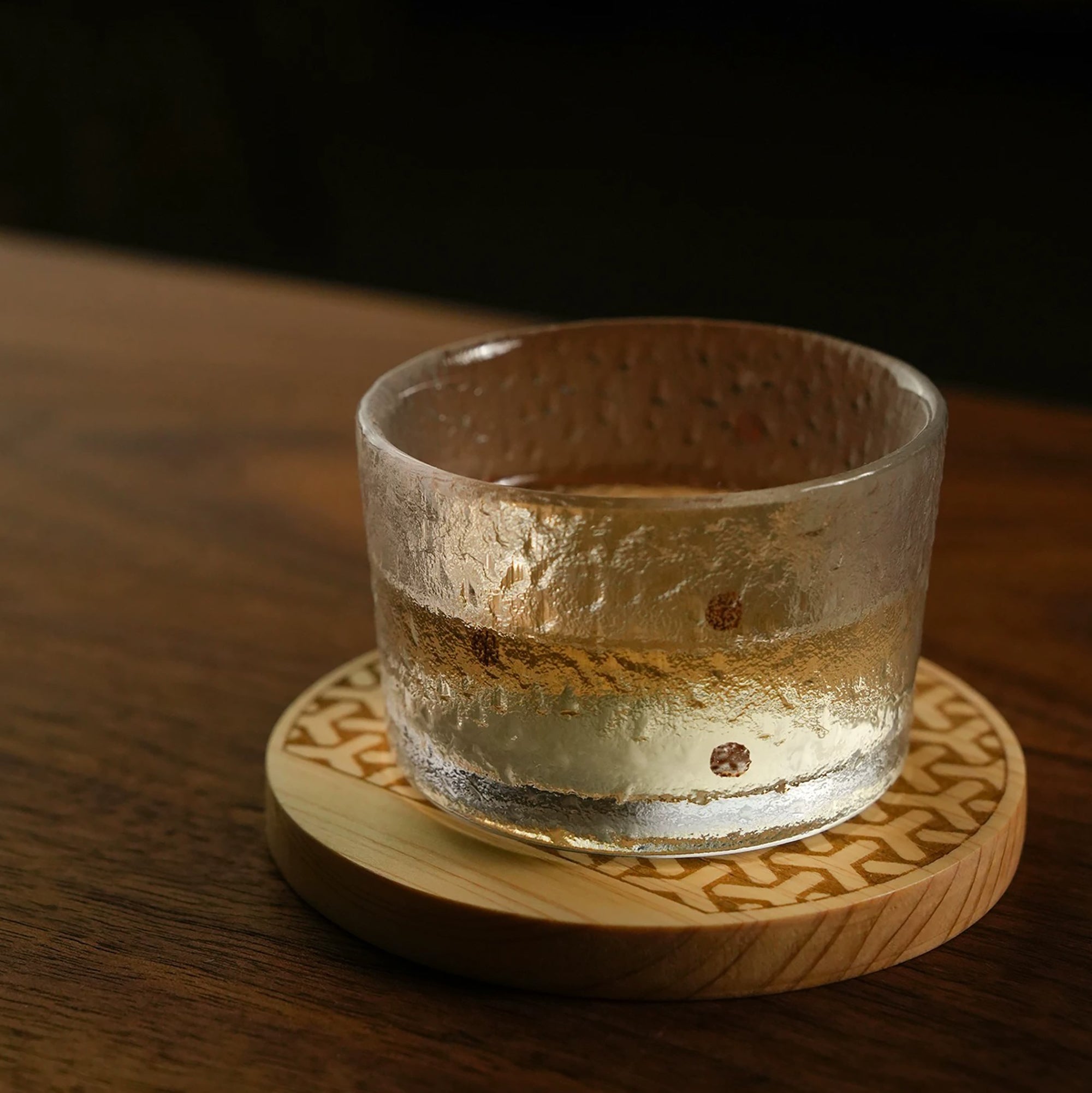 Sous-verres japonais en bois Hinoki