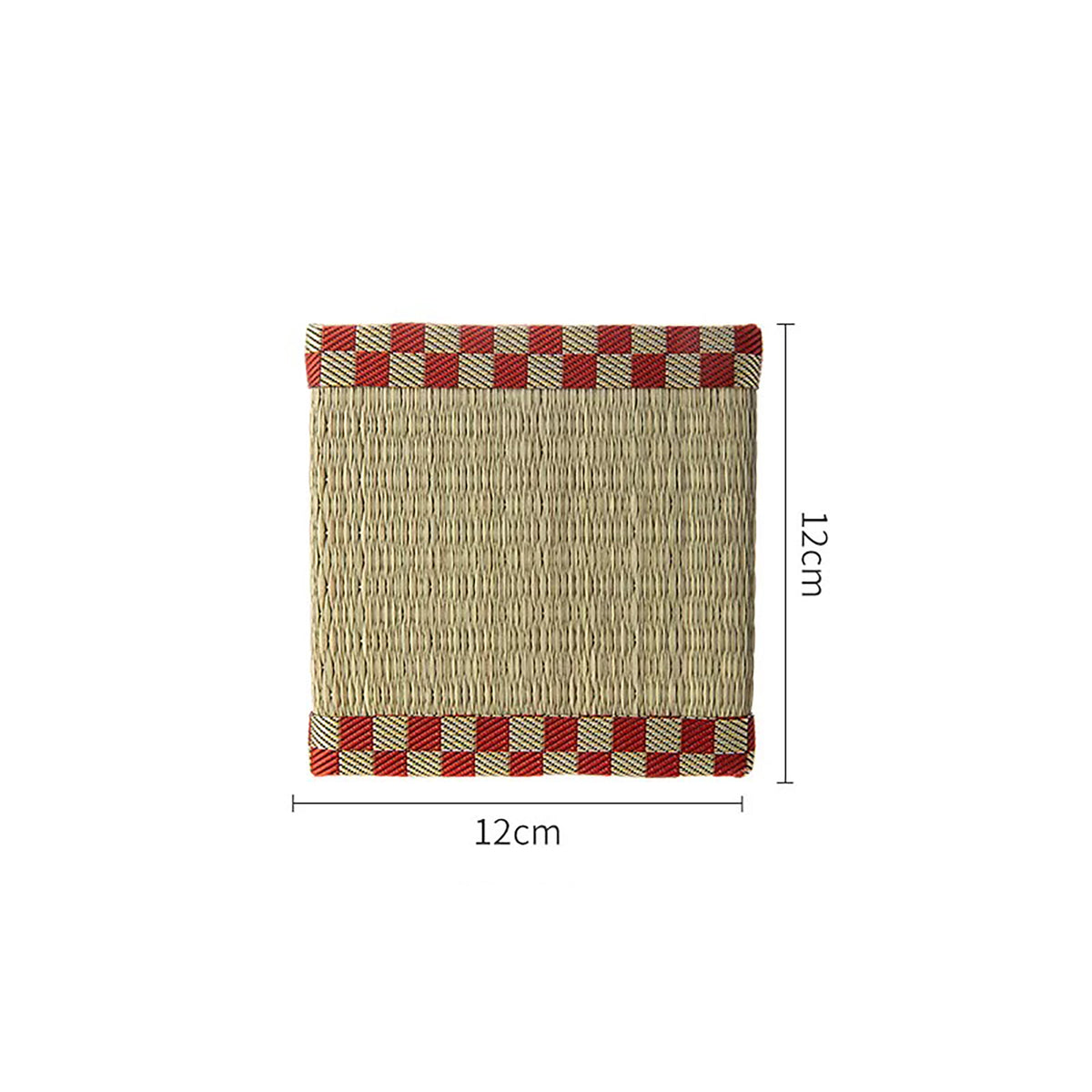 Sous-verre Shimoyama en jonc style tatami