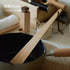 Spatule triangulaire en bois Hinoki massif