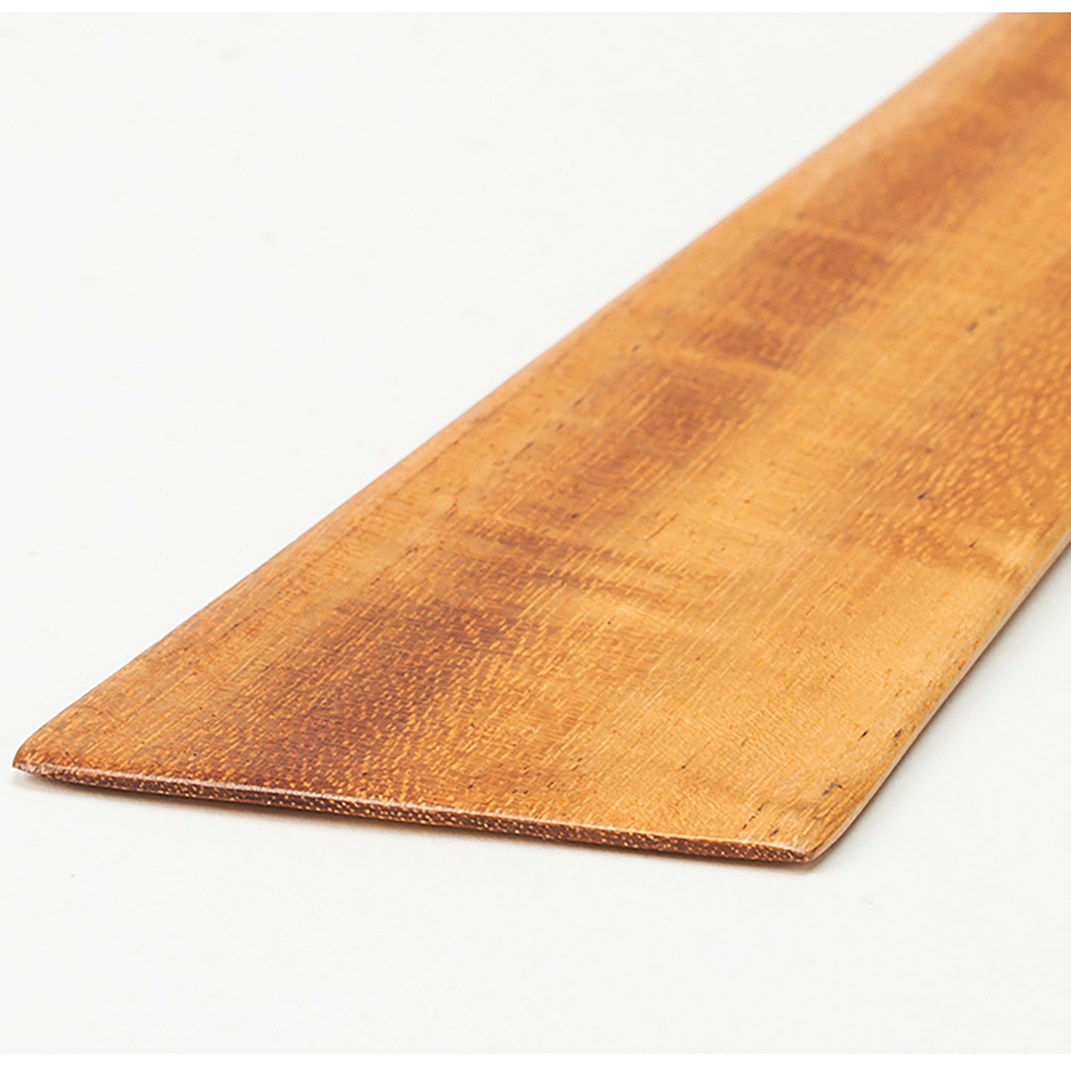 Spatule plate triangulaire en bois de teck