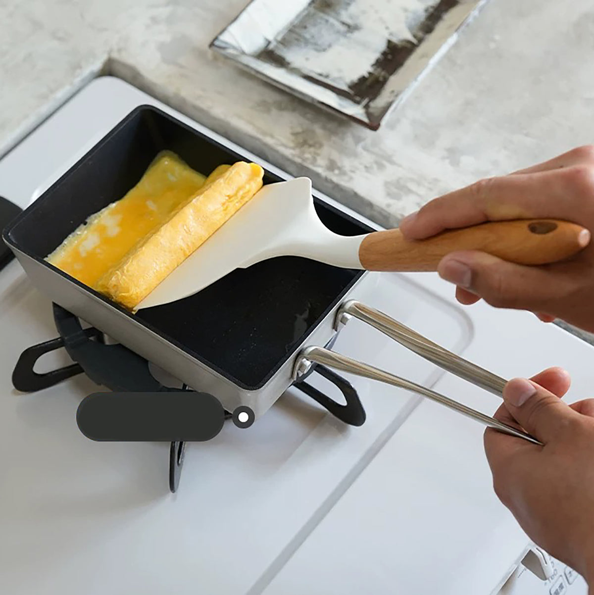 Spatule SHIMOYAMA pour Tamagoyaki