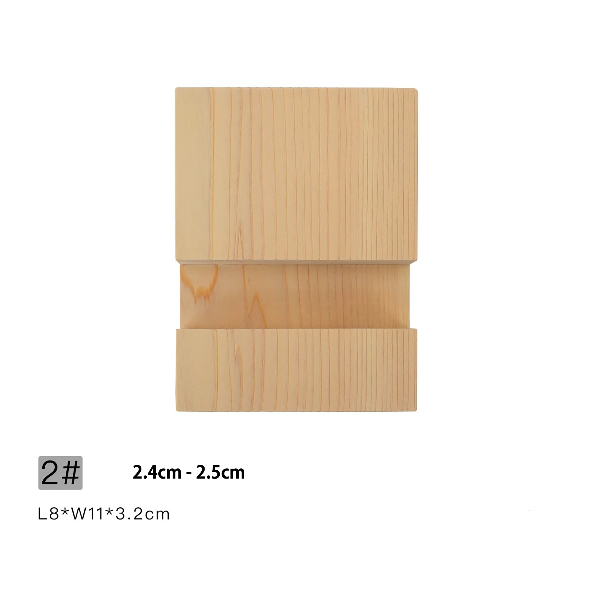 Support de planche à découper en bois Hinoki massif